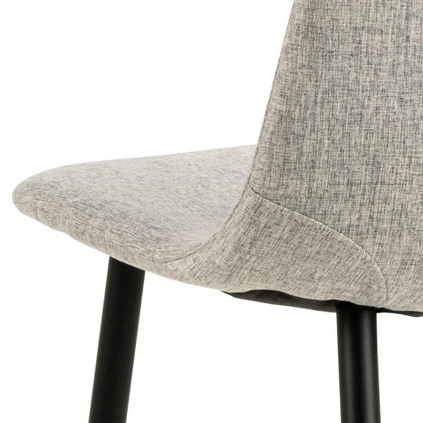 Krzesło Celia szare jasne/ czarne - ACTONA